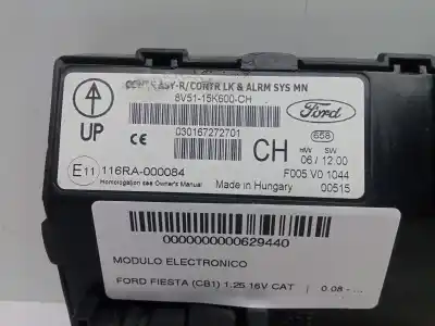 Автозапчасти б/у электронный модуль за ford fiesta vi (cb1, ccn) 1.25 ссылки oem iam 8v5115k600ch - f005v01044 - 116ra000084  