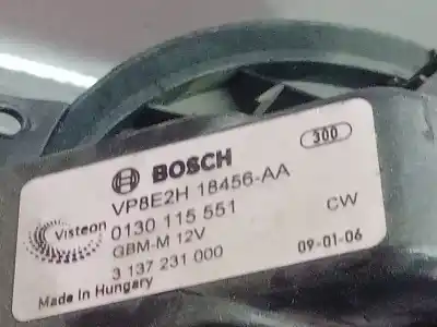 Second-hand car spare part heating fan for ford fiesta vi (cb1, ccn) 1.25 oem iam references 0130115551 - vp8e2h18456aa - 3137231000  