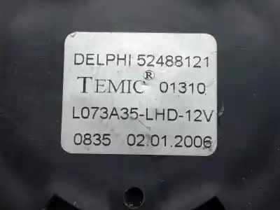 Second-hand car spare part heater blower motor for renault laguna ii (bg0) 1.9 dci diesel fap cat 110 cv / 81 kw oem iam references 52488121 - l073a35 ø diametro: 160mm 