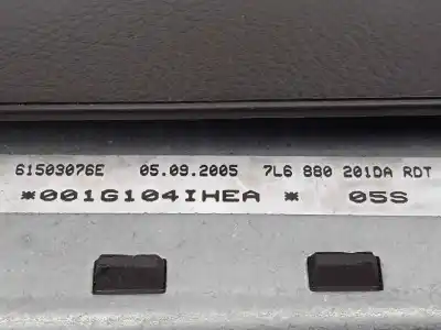 Peça sobressalente para automóvel em segunda mão airbag dianteiro esquerdo por volkswagen touareg (7la, 7l6, 7l7) 2.5 r5 tdi referências oem iam 61503076e - 7l6880201da   Peça sobressalente para automóvel em segunda mão airbag dianteiro esquerdo por volkswagen touareg (7la, 7l6, 7l7) 2.5 r5 tdi referências oem iam 61503076e - 7l6880201da