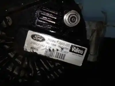 Second-hand car spare part alternator for ford fiesta vi (cb1, ccn) 1.25 oem iam references 7g9n10300cc 120 a 