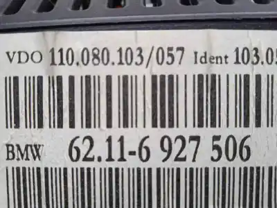 Second-hand car spare part dashboard for bmw serie 7 (e65/e66) 3.0 turbodiesel cat oem iam references 110080103057 - 62116927506  