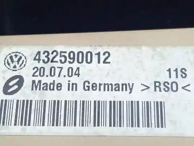 Pezzo di ricambio per auto di seconda mano luce interna per volkswagen phaeton (3d2/3d8) 4.9 v10 tdi cat (ajs) riferimenti oem iam 3d0907135b - 3d0951171 - 432590012  