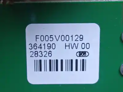 Pezzo di ricambio per auto di seconda mano luce interna per volkswagen phaeton (3d2/3d8) 4.9 v10 tdi cat (ajs) riferimenti oem iam 3d0947136 - 364760 - f005v00129  