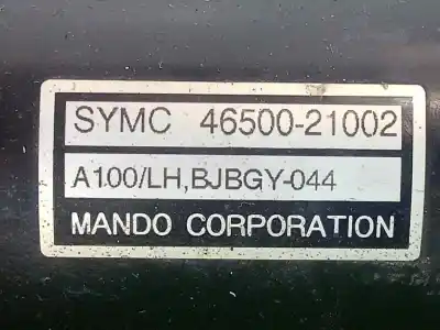 Автозапчастина б/у рульмова рейка для ssangyong rodius 2.7 turbodiesel cat посилання на oem iam 4650021002 longitud: 1480mm 