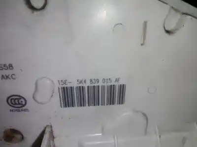 Автозапчастина б/у замок дверей заднього лівого для seat leon (5f1) 2.0 16v tsi посилання на oem iam 5k4839015af  