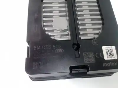 Peça sobressalente para automóvel em segunda mão módulo eletrônico por seat leon (5f1) 2.0 16v tsi referências oem iam 81a035502 - rk718300  