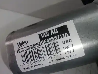 Автозапчастина б/у двигатель заднього склоочисника для seat leon (5f1) 2.0 16v tsi посилання на oem iam 5f4955711a - w000086097  