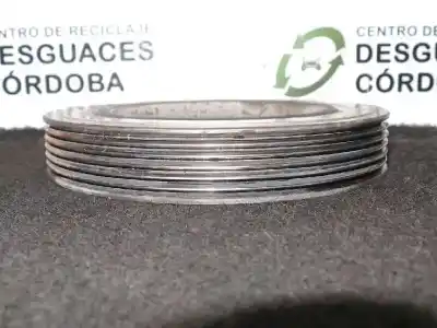 Second-hand car spare part crankshaft pulley for citroen c15 1.9d oem iam references 9637218980 ø diametro: 153mm 6.canales