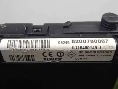 Second-hand car spare part power management control unit for renault scénic ii (jm0/1_) 1.6 16v (jm1r) oem iam references u118400140j - 8200780007 - uchn1  uchn1