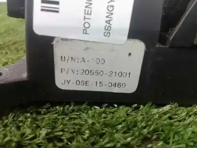 Pezzo di ricambio per auto di seconda mano potenziometro a pedale per ssangyong rexton 2.7 turbodiesel cat riferimenti oem iam 2055021001 - 06e150469  