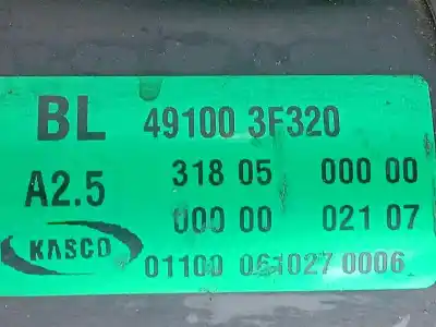 Recambio de automóvil de segunda mano de transmision central para kia sorento 2.5 crdi active referencias oem iam 491003f320 longitud: 1180mm trasera - 1.tramo