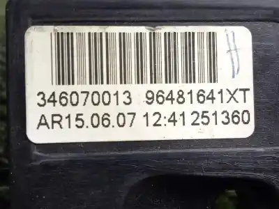Second-hand car spare part steering wheel switch for citroen c4 picasso i monospace (ud_) 1.6 hdi oem iam references 96481641xt - 346070013  