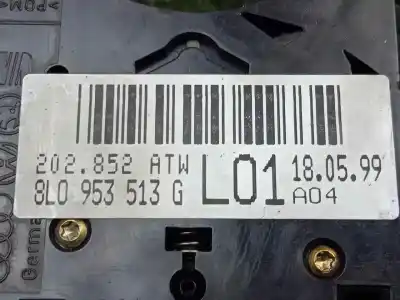 Автозапчастина б/у управління світлом для volkswagen new beetle (9c1/1c1) 1.9 tdi посилання на oem iam 8l0953513g  