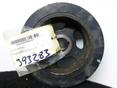 Second-hand car spare part crankshaft pulley for toyota corolla (e12) 1.6 16v oem iam references 