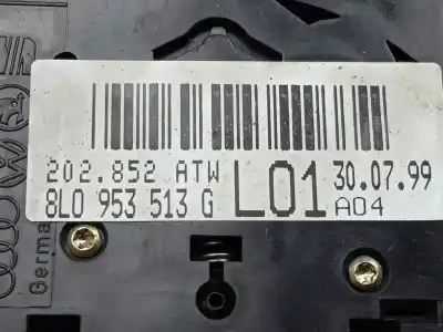 Автозапчастина б/у управління світлом для audi a3 (8l) 1.8 t ambition plus quattro (132kw) посилання на oem iam 8l0953513g  