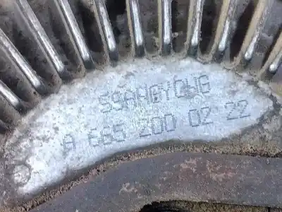 Автозапчастина б/у вязкий двигатель для ssangyong kyron 2.0 посилання на oem iam a6652000222  ø diametro: 460mm