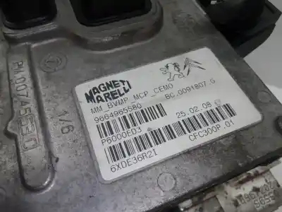 İkinci el araba yedek parçası otomatik sanziman kontrol ünitesi için peugeot 308 1.6 hdi fap cat (9hz / dv6ted4) oem iam referansları 9664965580 - bc0091807g  