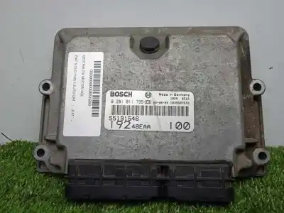 Second-hand car spare part ecu engine control for fiat stilo (192) 1.9 jtd cat oem iam references 0281011799 - 55191546