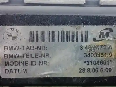 Peça sobressalente para automóvel em segunda mão radiador de água por bmw x3 (e83) 2.0 16v diesel cat referências oem iam 3104601 - 34035519  580x495x36