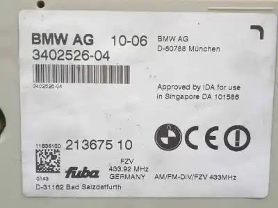 Second-hand car spare part electronic module for bmw x3 (e83) 2.0 16v diesel cat oem iam references 340252604 - 21367510  