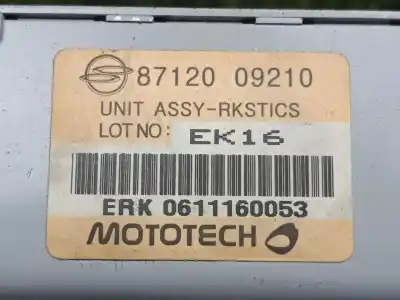 Автозапчастина б/у електронний модуль для ssangyong kyron 2.0 посилання на oem iam 8712009210  