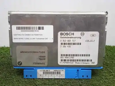 Peça sobressalente para automóvel em segunda mão unidade de controle automática da caixa de câmbio por bmw serie 7 (e38) 3.0 24v turbodiesel cat referências oem iam 0260002717 - 7506450 - 7508401