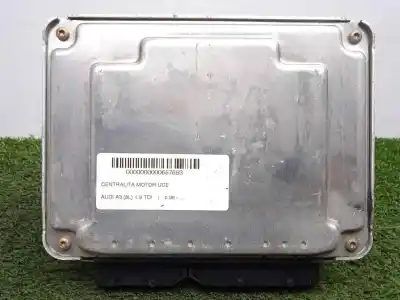 Second-hand car spare part ecu engine control for audi a3 (8l) 1.9 tdi ambiente oem iam references   