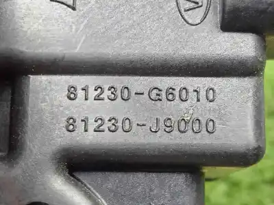 Second-hand car spare part trunk lock for kia picanto (ja) 1.0 cat oem iam references 81230g6010 - 81230j9000  