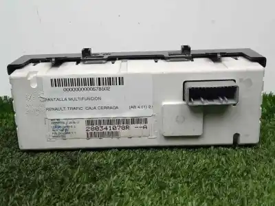 Автозапчастина б/у багатофункційний дисплей для renault trafic combi (ab 4.01) 2.0 dci diesel fap cat посилання на oem iam 280341078r  