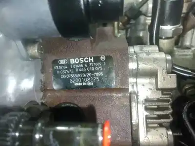Pièce détachée automobile d'occasion moteur complet pour renault megane ii berlina 3p 1.9 dci diesel 120 cv / 88 kw références oem iam f9q800 120cv bosch