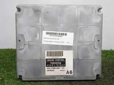 Peça sobressalente para automóvel em segunda mão centralina de motor uce por toyota corolla (e12) 2.0 d-cat referências oem iam 8966102a60 - 1758006881