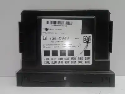 Second-hand car spare part electronic module for opel corsa d (s07) 1.4 (l08 l68) oem iam references 13515939 - f00hj01694