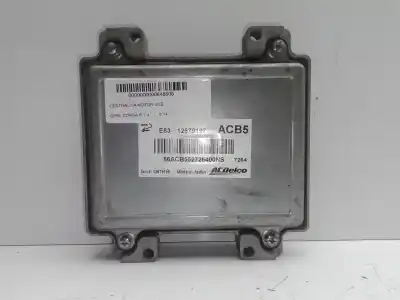 Second-hand car spare part ecu engine control for opel corsa d (s07) 1.4 (l08 l68) oem iam references 12679197