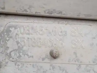 Автозапчастина б/у лампа бампера задній лівий для fiat grande punto (199) 1.3 16v jtd cat посилання на oem iam 0345100sx - 51854698sx  