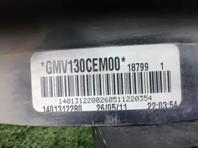 Second-hand car spare part radiator cooling fan for fiat scudo combi (272) panorama executive l1h1 165 multijet (5 pl.) oem iam references gmv130cem00 - 1401312280  ø diametro: 410mm