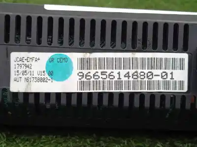 Автозапчасти б/у многофункциональный дисплей за fiat scudo combi (272) panorama executive l1h1 165 multijet (5 pl.) ссылки oem iam 9665614680 - 966561468001  