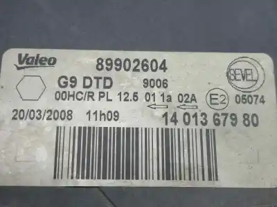 Автозапчастина б/у права фа для fiat scudo combi (272) 1.6 jtdm cat посилання на oem iam 89902604 - 1401367980  07-16