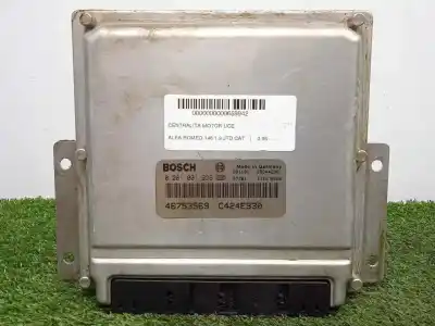 Автозапчастина б/у ебу контролер двигуна для alfa romeo 146 1.9 jtd cat посилання на oem iam 0281001936 - 46753569 - c424e930 - edc15c - edc15c