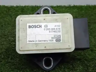 Second-hand car spare part yaw rate sensor for fiat bravo (198) 1.9 16v dynamic multijet oem iam references 0265005616 - 51746232