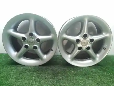 Piesă de schimb auto la mâna a doua SET DE JANTE pentru AUDI A4 BERLINA (B5)  Referințe OEM IAM 4A0071493A  15´´PULGADAS