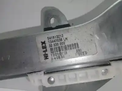Second-hand car spare part driver left window regulator for opel corsa d (s07) 1.4 (l08 l68) oem iam references 541613212 - 13447038  