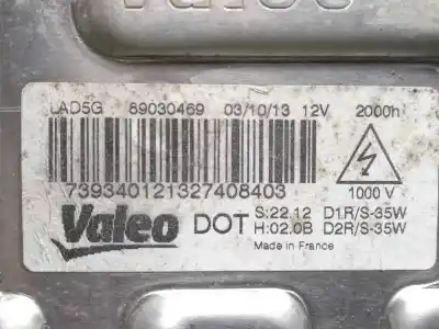 Pièce détachée automobile d'occasion  module de ballast de phare xenon pour renault megane ii coupé-cabriolet (em0/1_) 1.9 dci références oem iam 89030469 - 89309877  