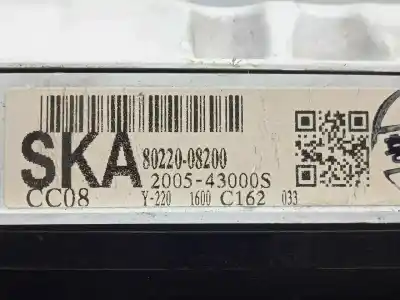 Second-hand car spare part dashboard for ssangyong rexton 2.7 turbodiesel cat oem iam references 8022008200  