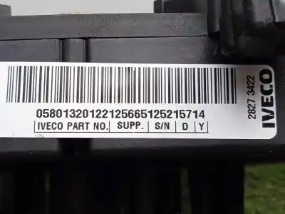 Автозапчастина б/у управління світлом для iveco daily ka 3.0 diesel cat посилання на oem iam 05801320122 - 28273422 2.nieblas 