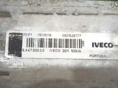 Second-hand car spare part intercooler for iveco daily ka 3.0 diesel cat oem iam references 5801526777 - 8a4750000  600x190x65