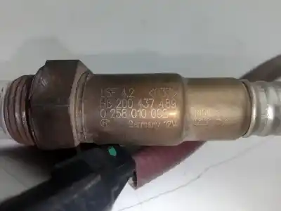 Peça sobressalente para automóvel em segunda mão sonda lambda por renault clio iv 1.2 tce energy referências oem iam h8200437489 - 0258010062  4.cables