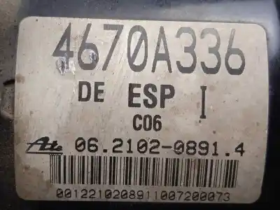 Автозапчастина б/у абс для mitsubishi outlander (cw0) 2.0 di-d cat посилання на oem iam 06210908193 - 4670a336 - 06210208914  