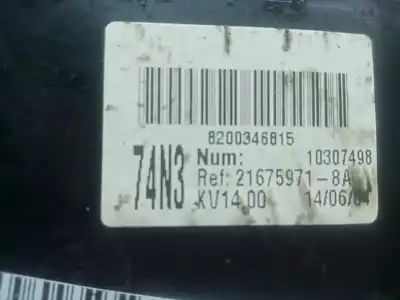 Автозапчасти б/у проверьте блок управления за renault laguna ii (bg0/1_) 2.2 dci (bg0f) ссылки oem iam 8200367250 - 8200346815 - 8200447440  