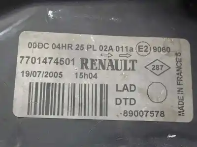 Автозапчастина б/у права фа для renault laguna ii (bg0/1_) 2.2 dci (bg0f) посилання на oem iam   